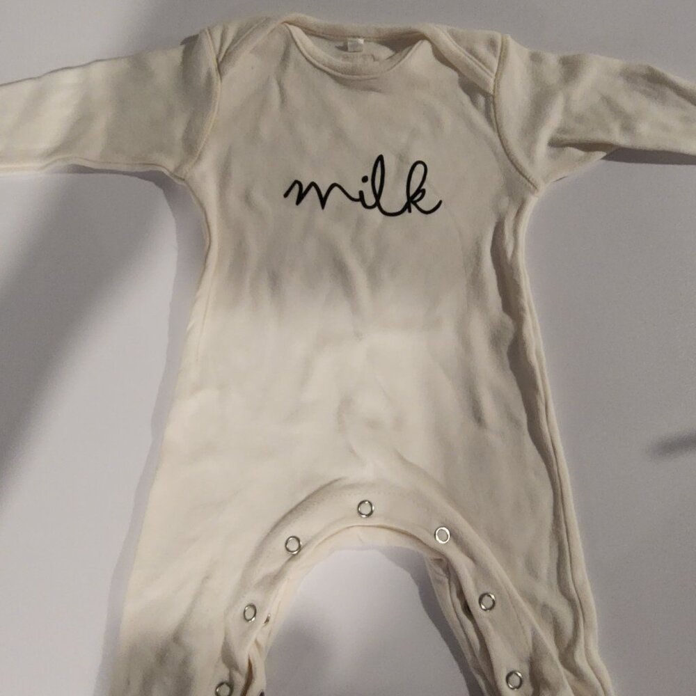 Organic zoo designer brand baby layette footsie